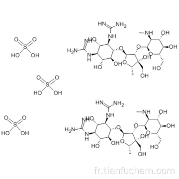 Sulfate de dihydrostreptomycine CAS 1425-61-2